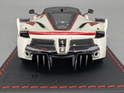 Modellautos 1:43 BBR Deluxe Ferrari FXX-K Gloss Avus White Car #47 Ltd 17/20 OVP