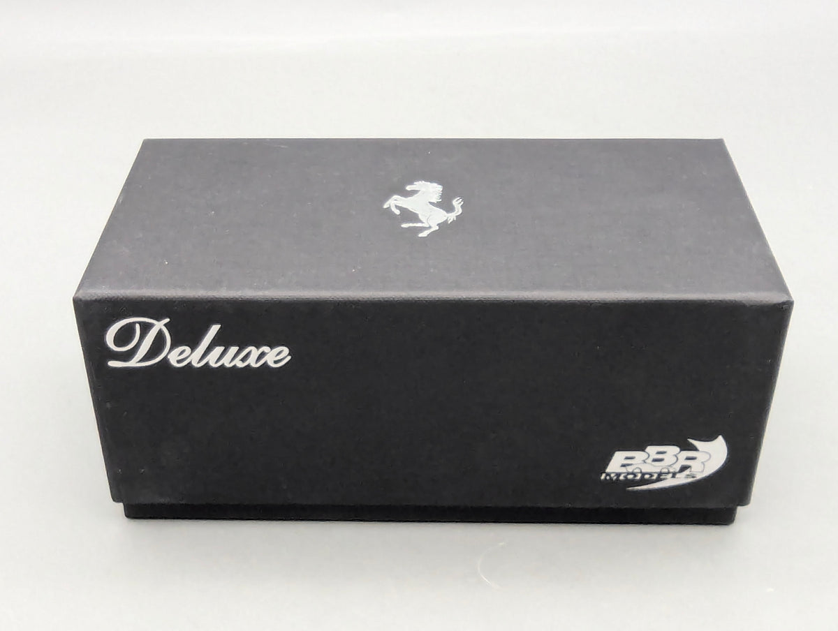 Modellautos 1:43 BBR Deluxe Ferrari FXX-K Gloss Avus White Car #47 Ltd 17/20 OVP
