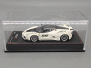 Modellautos 1:43 BBR Deluxe Ferrari FXX-K Bianco Avus Car #55 Ltd 01/10 OVP
