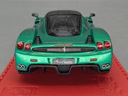 Modellautos 1:43 BBR Deluxe Ferrari Enzo Met. Green Ltd 01/10 mit OVP