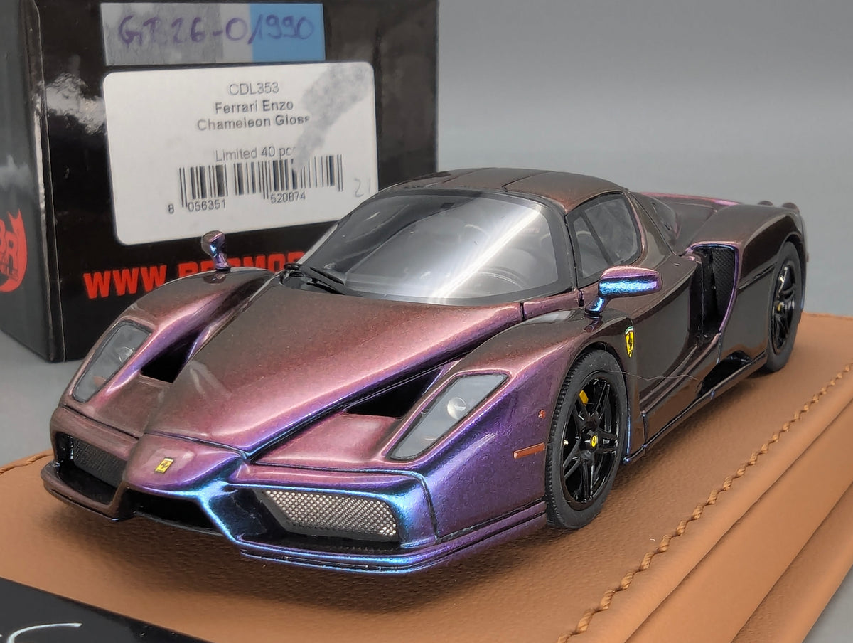 Modellautos 1:43 BBR Executive Calsito Ferrari Enzo Chameleon Gloss Ltd 21/40 OVP
