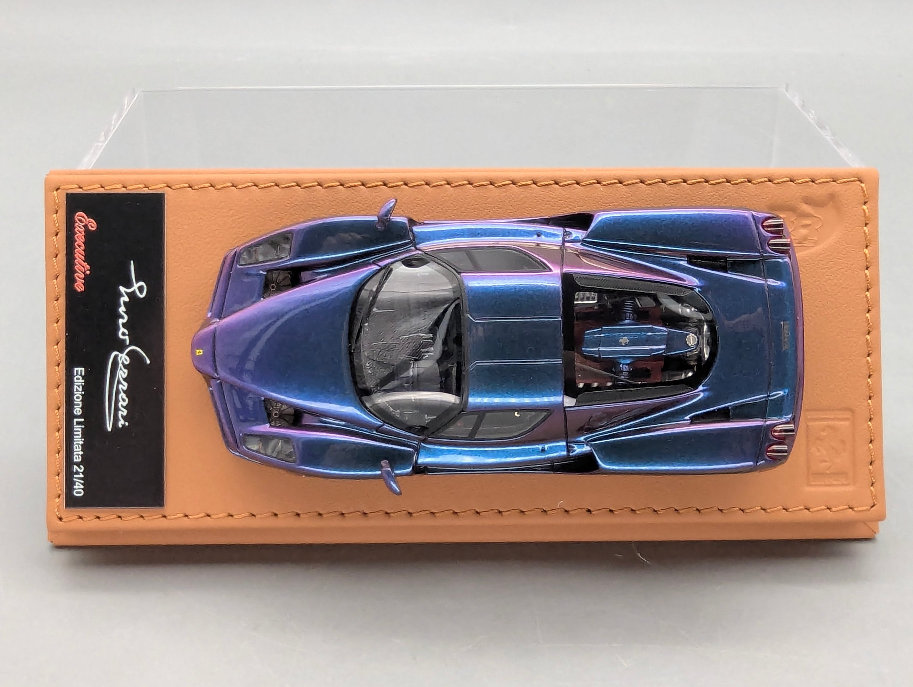 Modellautos 1:43 BBR Executive Calsito Ferrari Enzo Chameleon Gloss Ltd 21/40 OVP