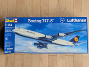 Flugzeug Modell Bausatz 1:144 Revell 04275 Boeing 747-8 Jumbo Jet Lufthansa OVP