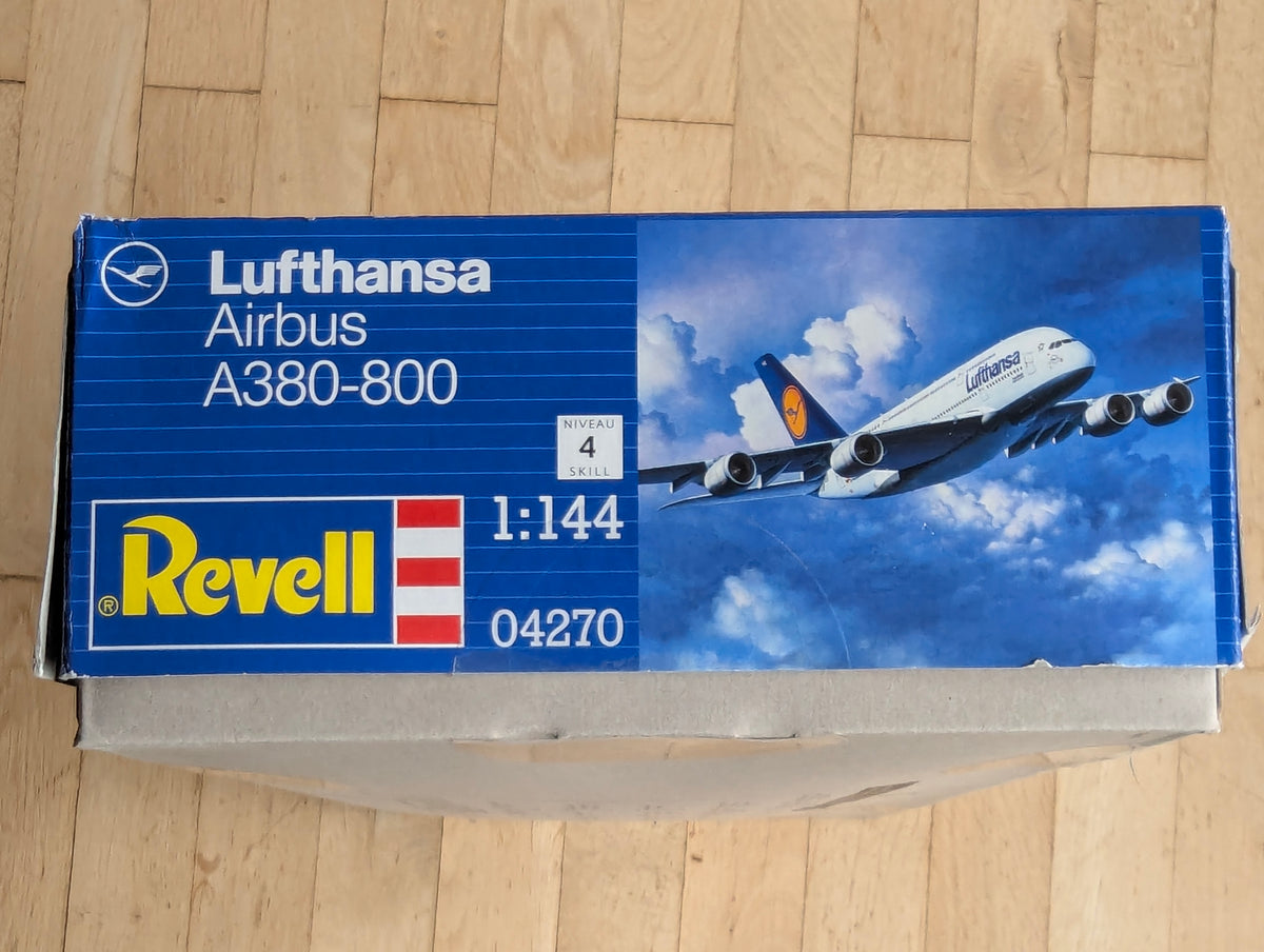 Flugzeug Modell Bausatz 1:144 Revell 04270 Airbus A380-800 mit OVP