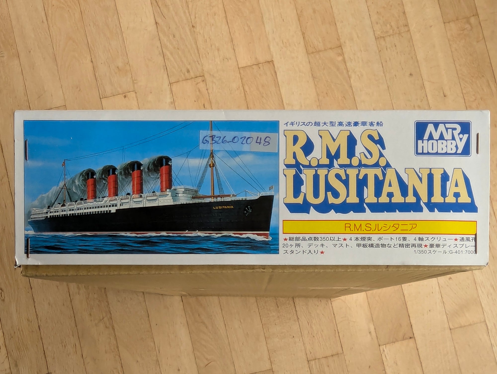 Schiff Modell Bausatz 1:350 Mr. Hobby R.M.S. Lusitania mit OVP