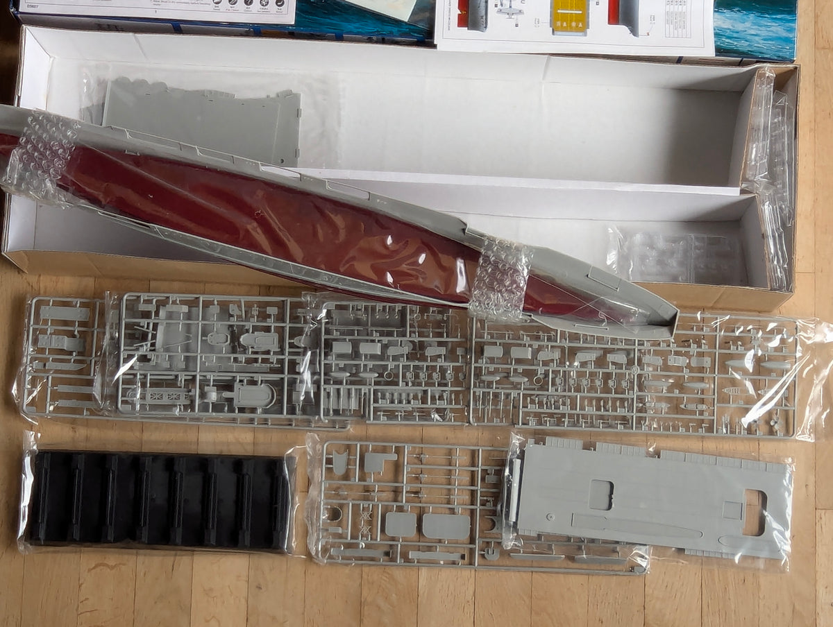 Schiff Modell Bausatz 1:350 Trumpeter USS Saratoga CV-3 Flugzeugträger mit OVP