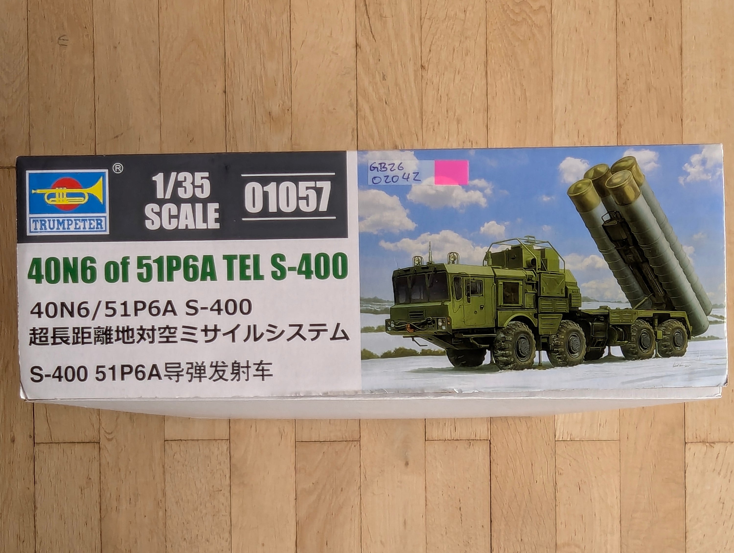 Militär LKW Modell Bausatz 1:35 Trumpeter 40N6/51P6A S-400 mit OVP
