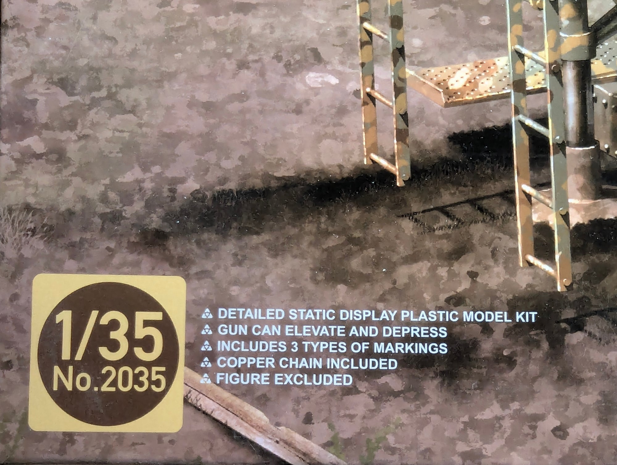 Militär Geschütz Modell Bausatz 1:35 Takom 2035 Krupp 420mm Big Betha mit OVP