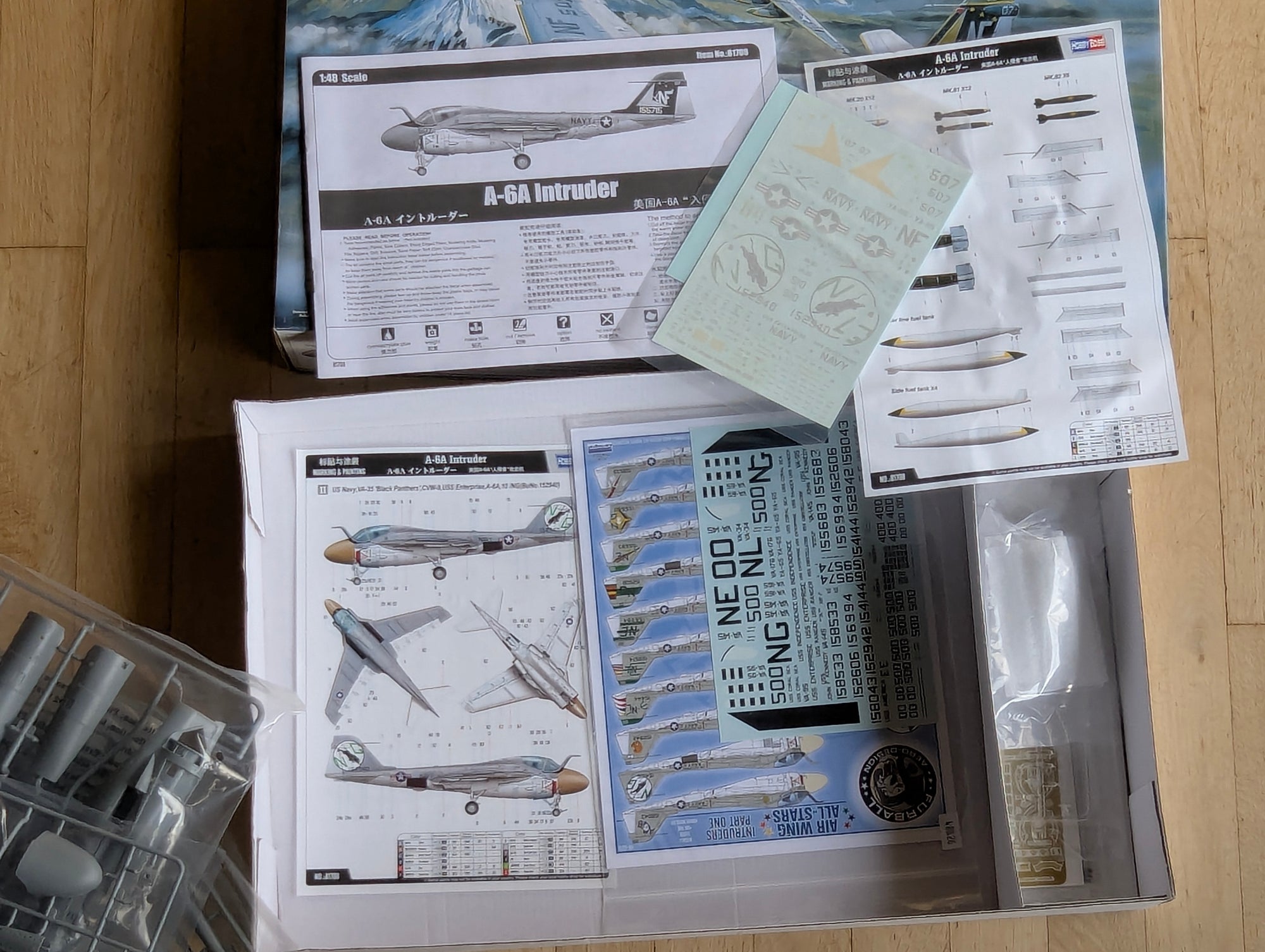 Flugzeug Modell Bausatz 1:48 Hobby Boss 81708 A-6A Intruder mit OVP