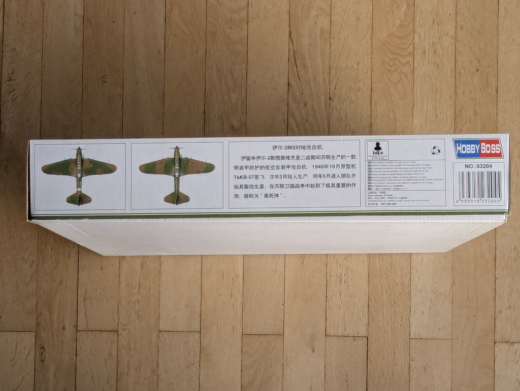 Flugzeug Modell Bausatz 1:32 Hobby Boss 83204 IL-2M3 Ground Attack Aircraft mit OVP