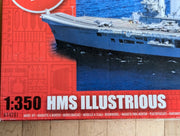 Schiff Modell Bausatz 1:350 Airfix A14201 HMS Illustrious Flugzeugträger mit OVP
