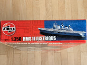 Schiff Modell Bausatz 1:350 Airfix A14201 HMS Illustrious Flugzeugträger mit OVP
