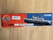 Schiff Modell Bausatz 1:350 Airfix A14201 HMS Illustrious Flugzeugträger mit OVP