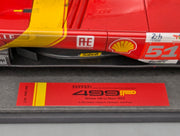 Modellautos 1:12 BBR Ferrari 499P WINNER 24h Le Mans 2023 DIRTY VERSION Ltd 048/299 #51 mit Kofferbox und OVP
