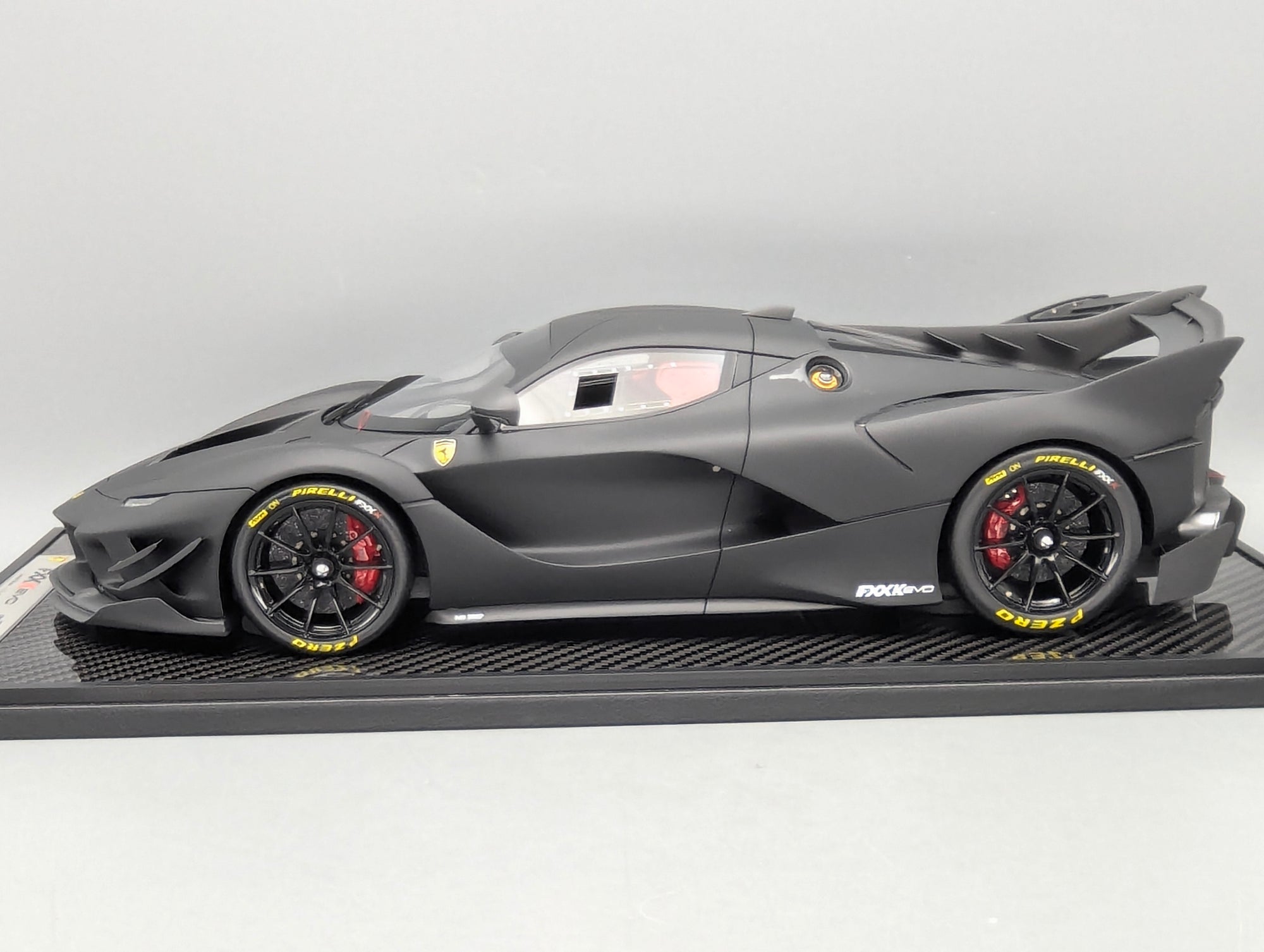 Modellautos 1:12 BBR Ferrari FXX-K EVO Ltd 01/05 Matt Black OVP