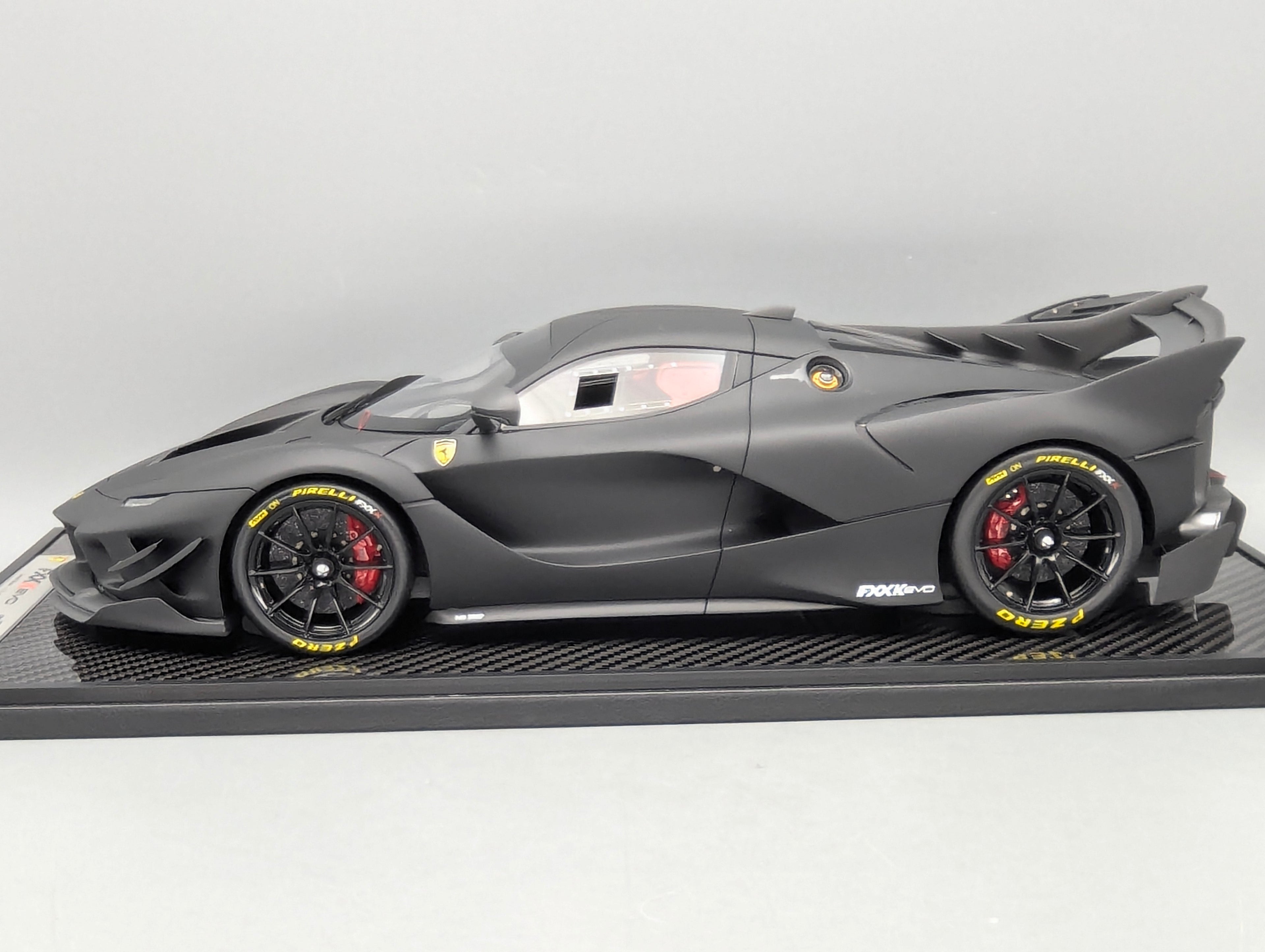 Modellautos 1:12 BBR Ferrari FXX-K EVO Ltd 01/05 Matt Black OVP