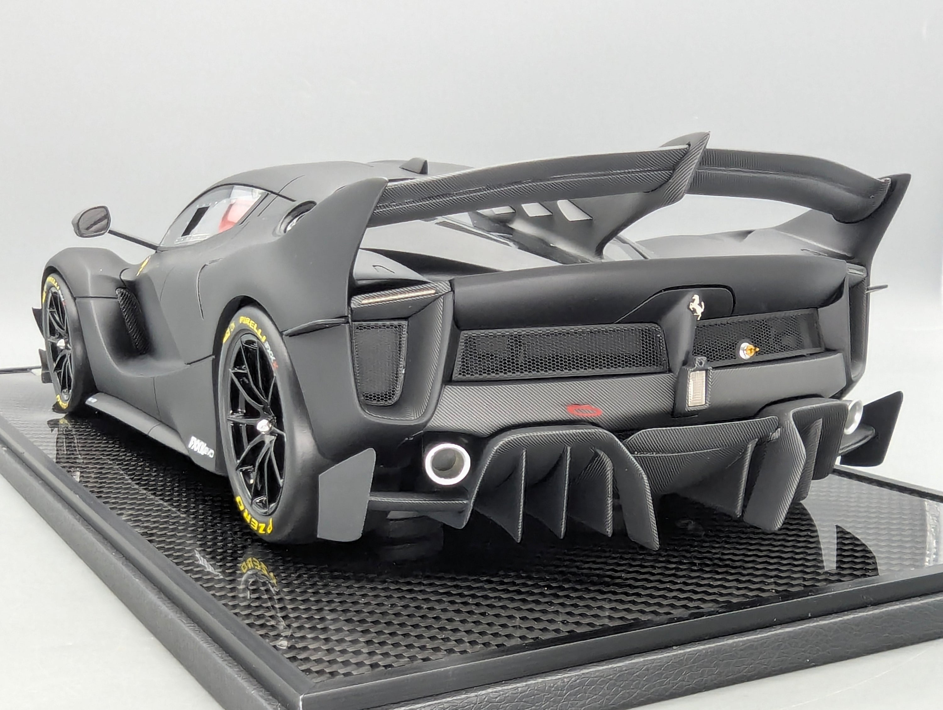 Modellautos 1:12 BBR Ferrari FXX-K EVO Ltd 01/05 Matt Black OVP