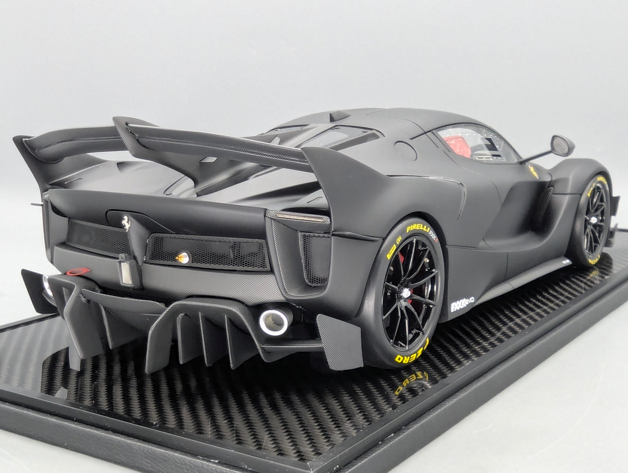 Modellautos 1:12 BBR Ferrari FXX-K EVO Ltd 01/05 Matt Black OVP