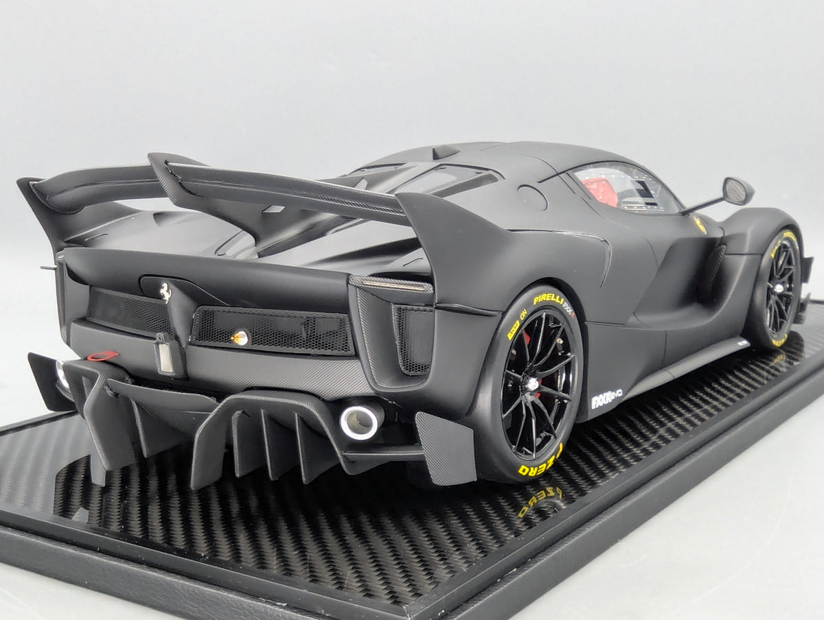Modellautos 1:12 BBR Ferrari FXX-K EVO Ltd 01/05 Matt Black OVP