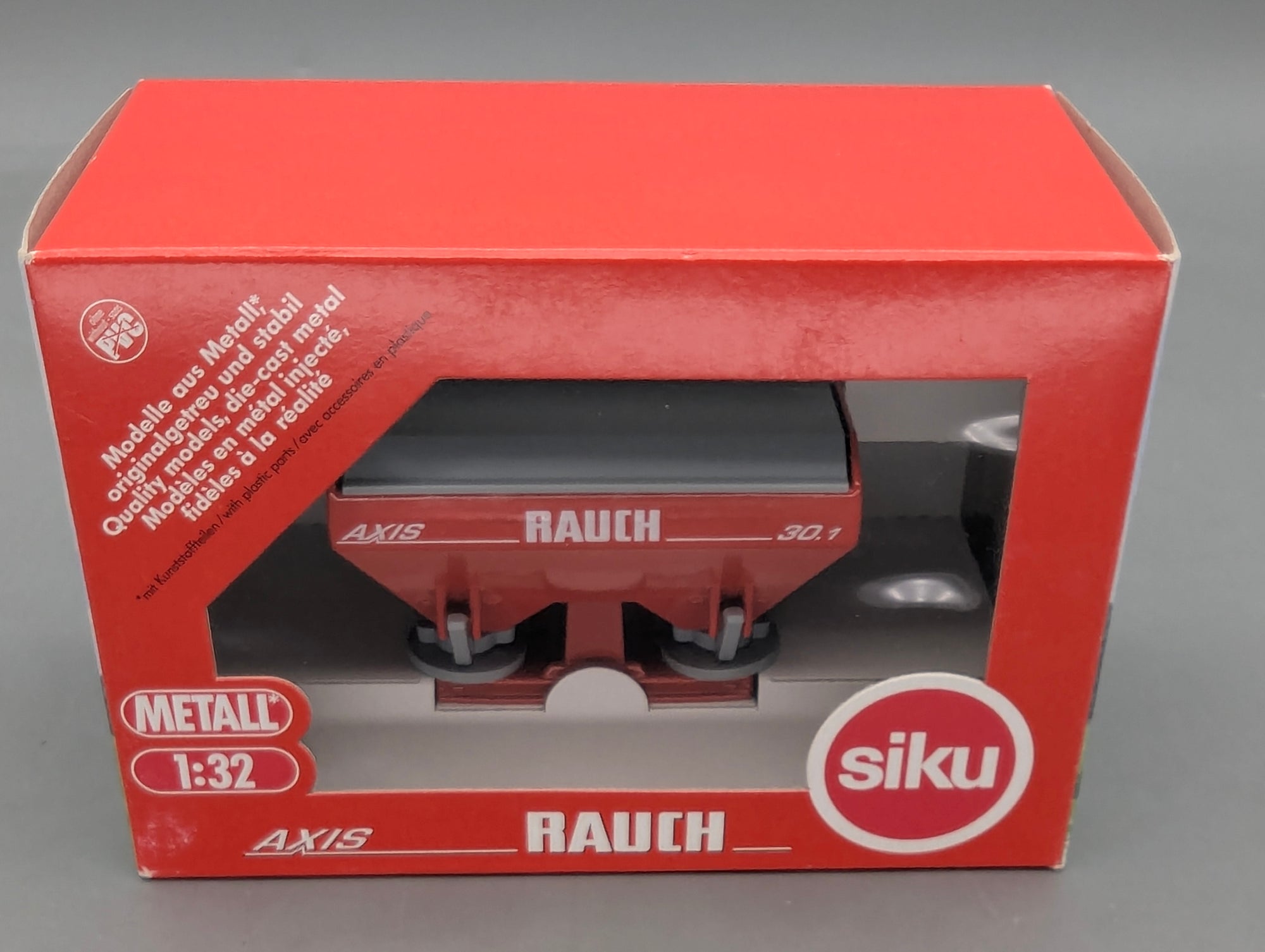 Landwirtschafts Modelle 1:32 Siku Farmer Axis Rauch 30.1 Düngerstreuer mit OVP