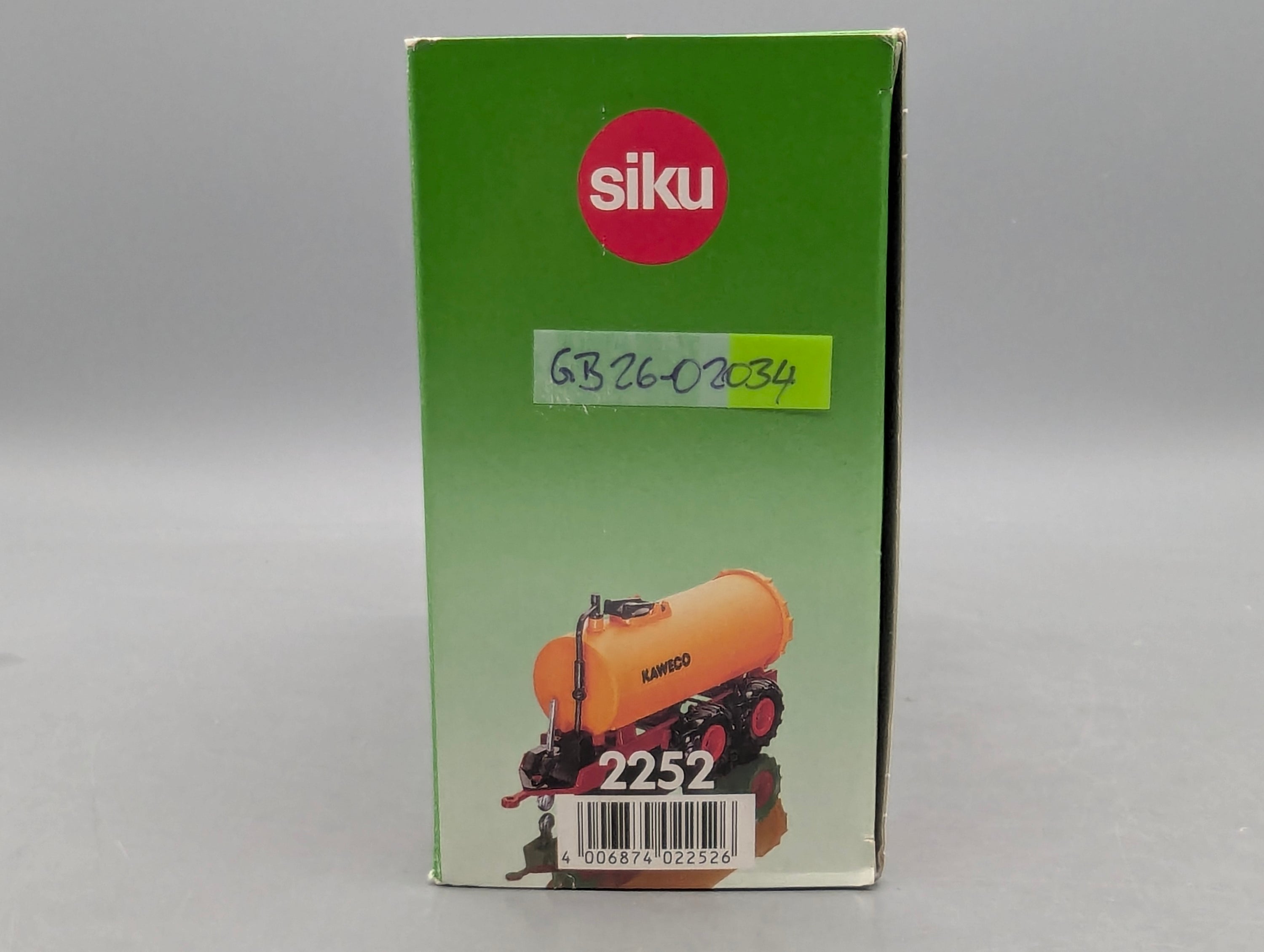 Landwirtschafts Modelle 1:32 Siku Farmer 2252 Vakuum Fasswagen Schuitemaker Robusta OVP