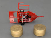 Landwirtschafts Modelle 1:32 Siku Farmer 2266 Rundballenwickler mit 2 Rundballen und OVP