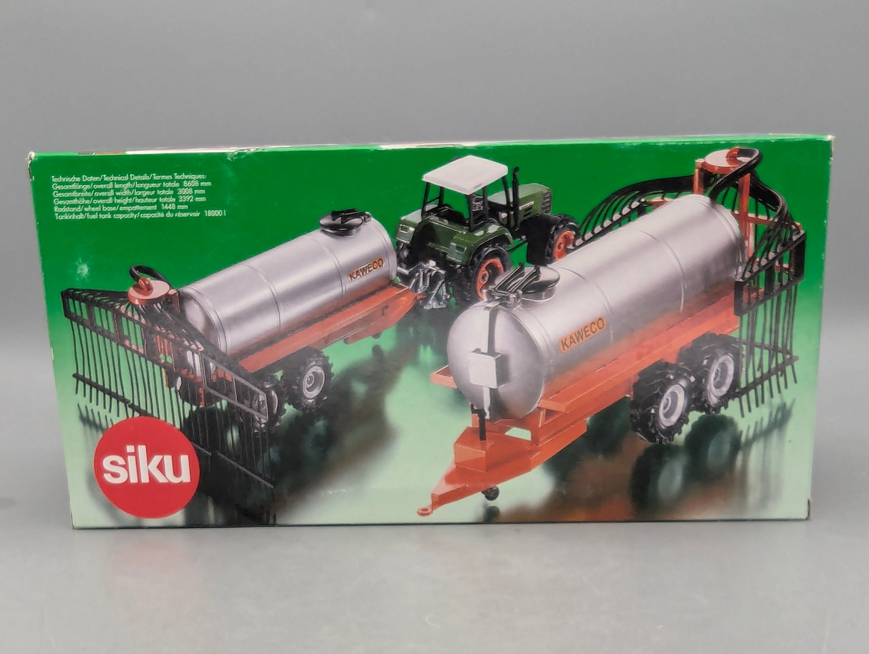 Landwirtschafts Modelle 1:32 Siku Farmer 2869 Vakuum Fasswagen mit Injektionsanlage OVP