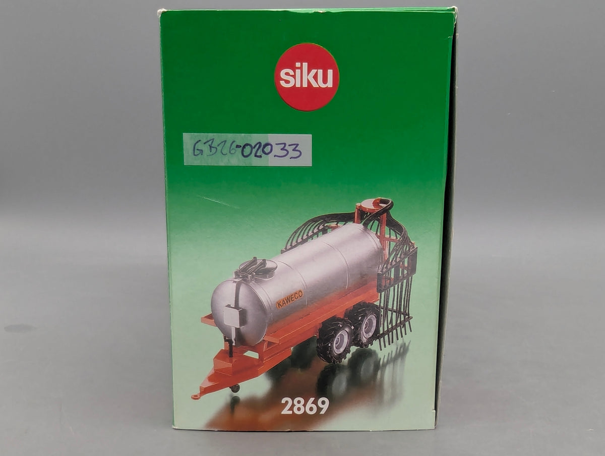 Landwirtschafts Modelle 1:32 Siku Farmer 2869 Vakuum Fasswagen mit Injektionsanlage OVP