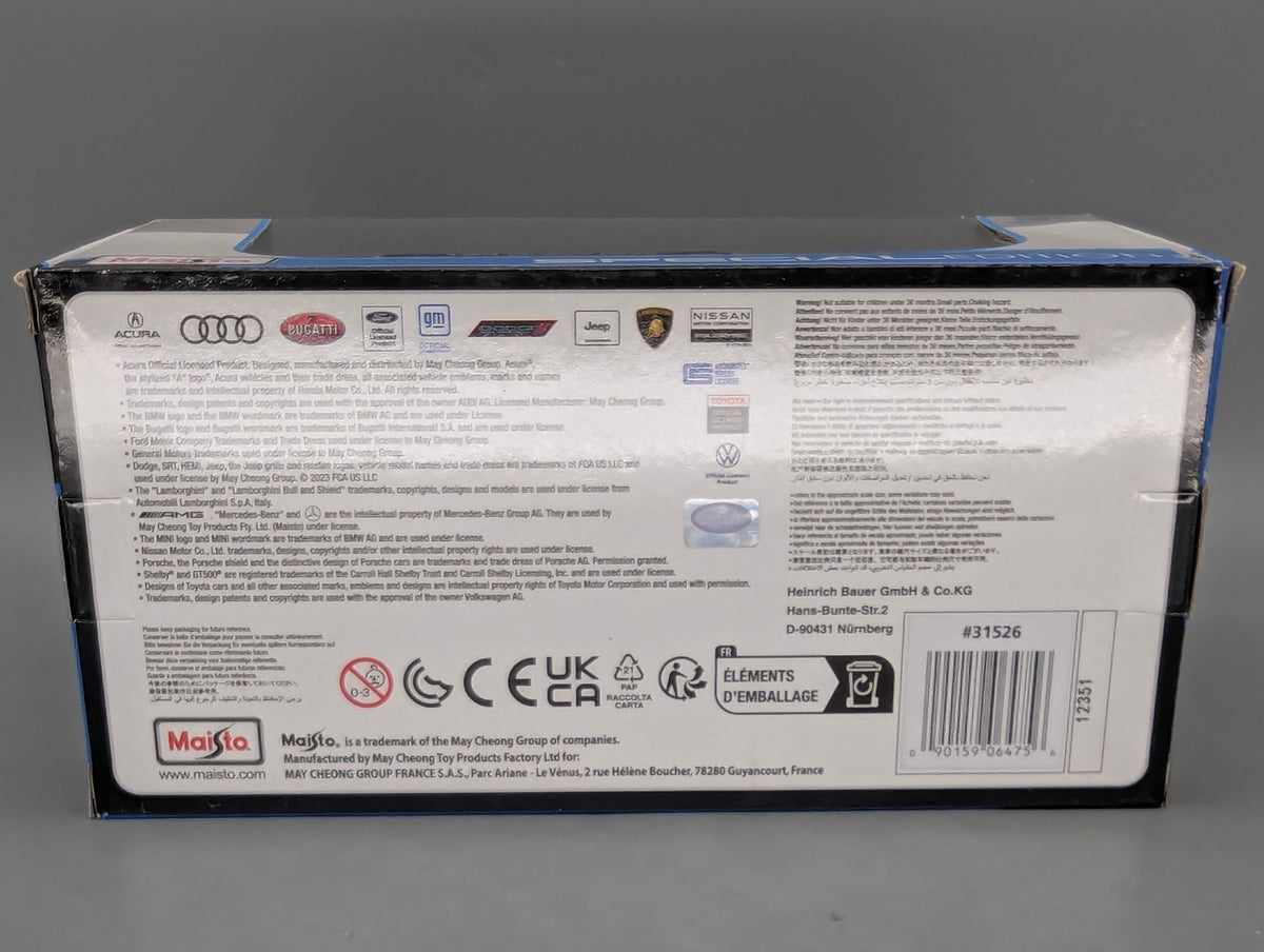 Modellautos 1:24 Maisto Bugatti Divo mit OVP