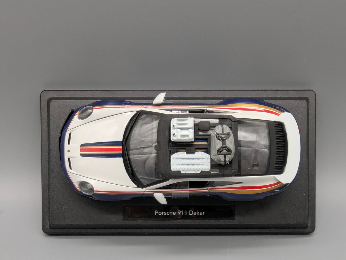 Modellautos 1:24 Bburago Porsche 911 Dakar #953 mit Dealer OVP