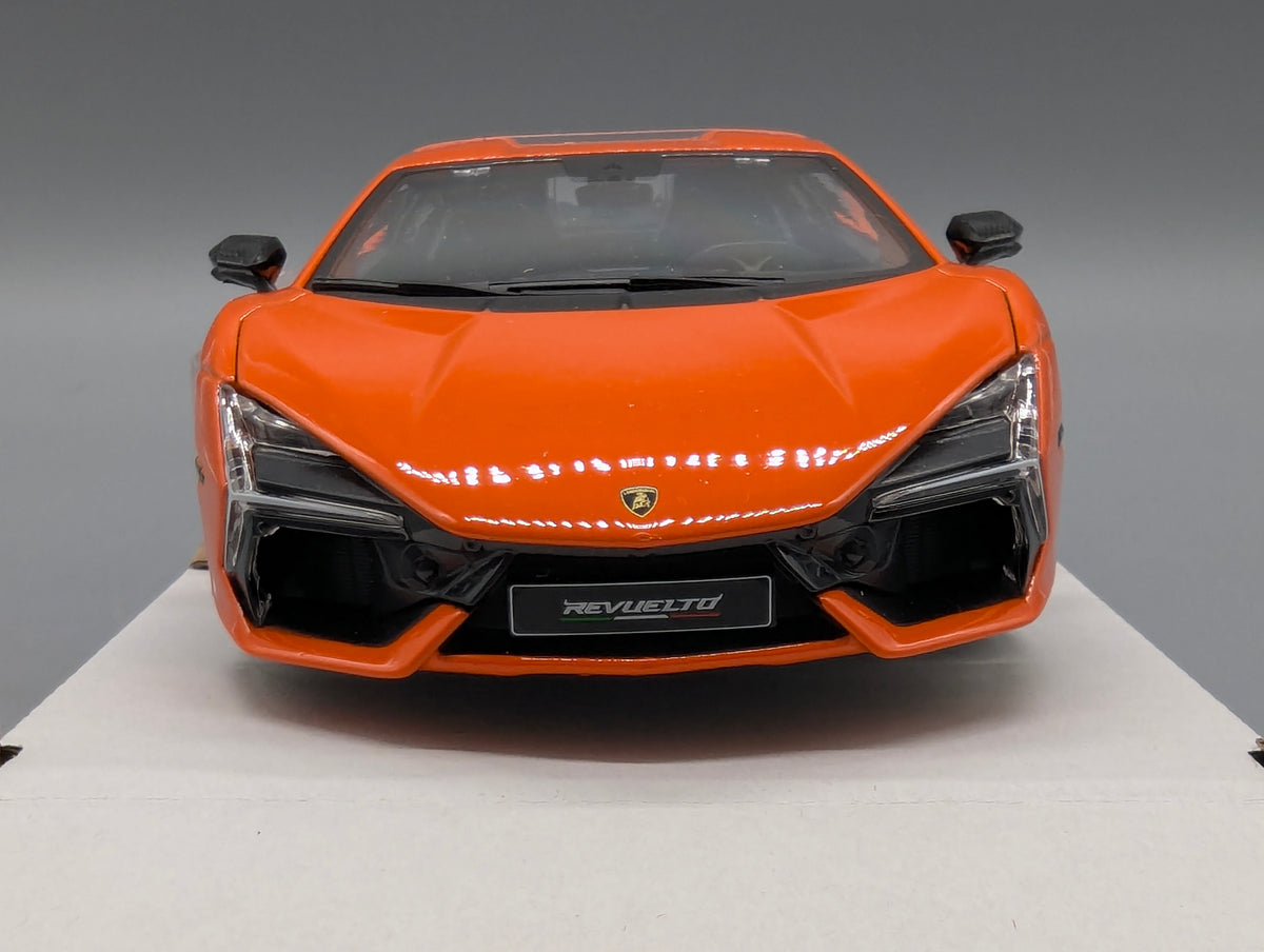 Modellautos 1:24 Bburago Lamborghini Revuelto Orange mit OVP