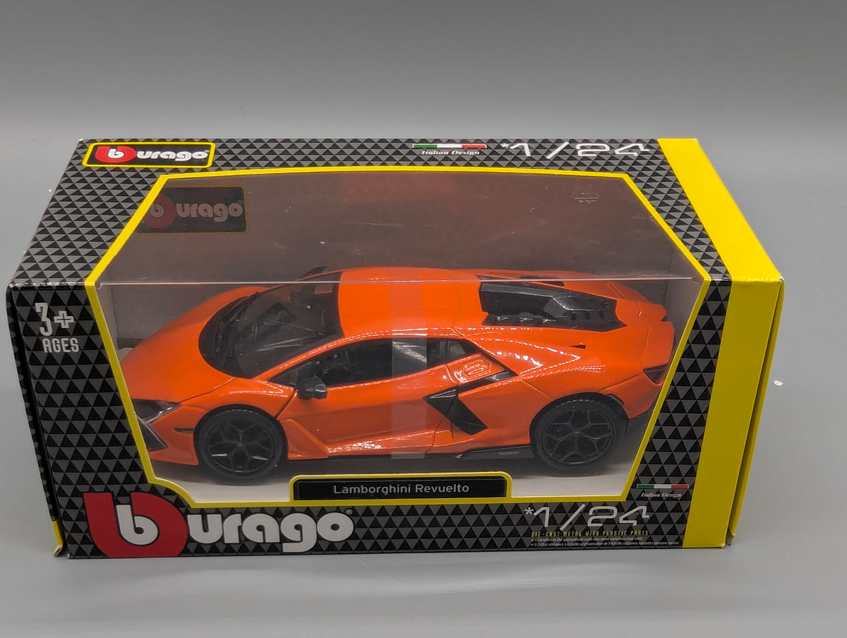 Modellautos 1:24 Bburago Lamborghini Revuelto Orange mit OVP