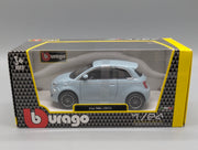Modellautos 1:24 Bburago Fiat 500e Blau 2023 mit OVP