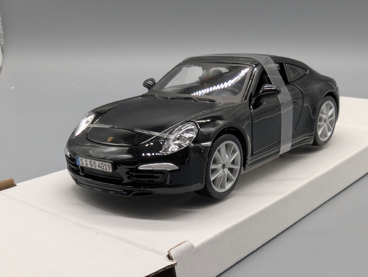 Modellautos 1:24 Bburago Porsche 911 Carrera S Schwarz mit OVP
