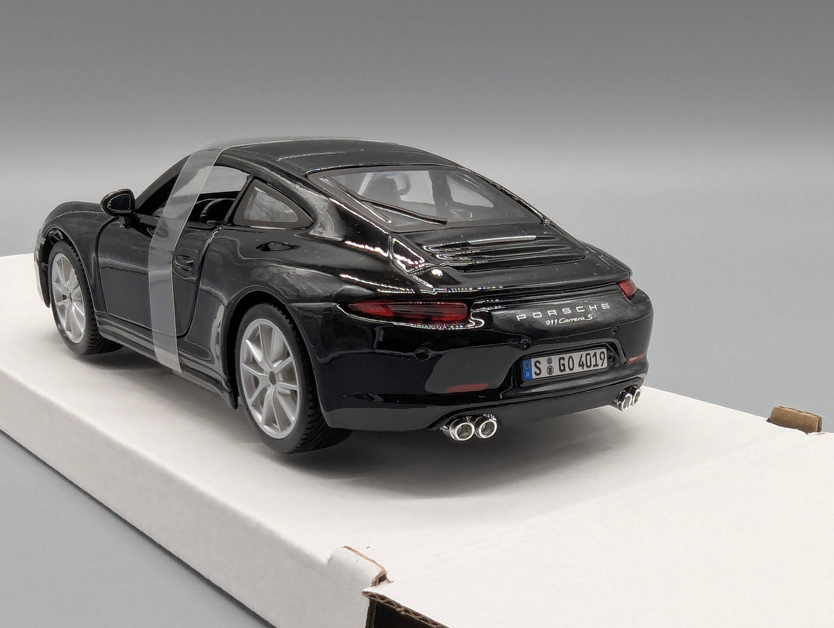 Modellautos 1:24 Bburago Porsche 911 Carrera S Schwarz mit OVP