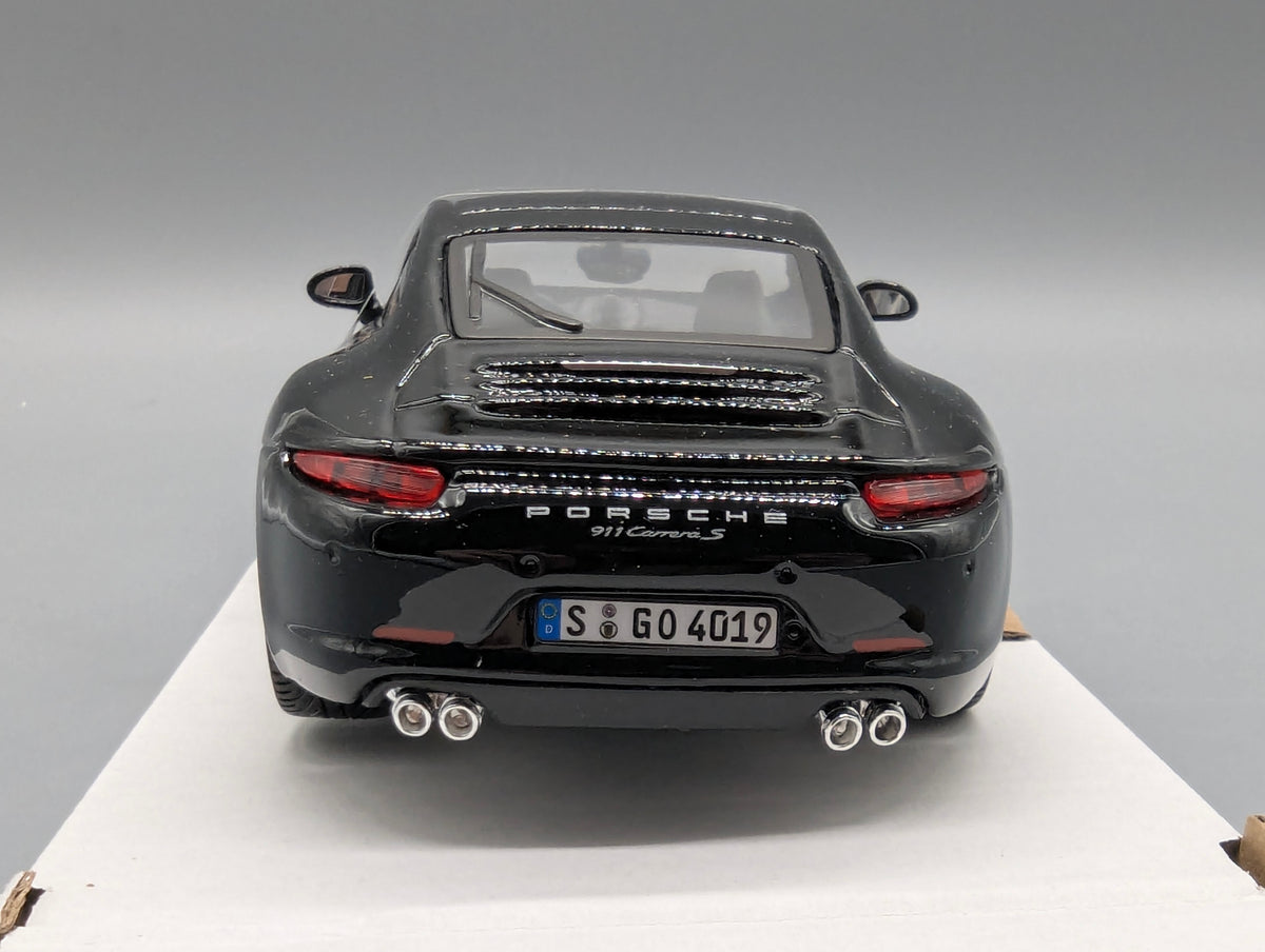 Modellautos 1:24 Bburago Porsche 911 Carrera S Schwarz mit OVP