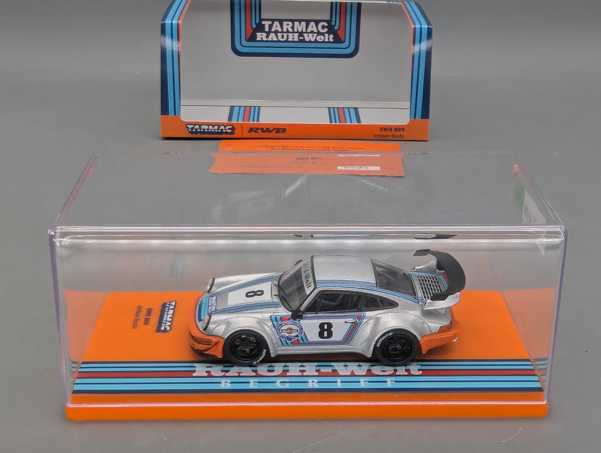 Modellautos 1:43 Tarmac Porsche 911 RWB 964 Ichiban Boshi #8 mit OVP