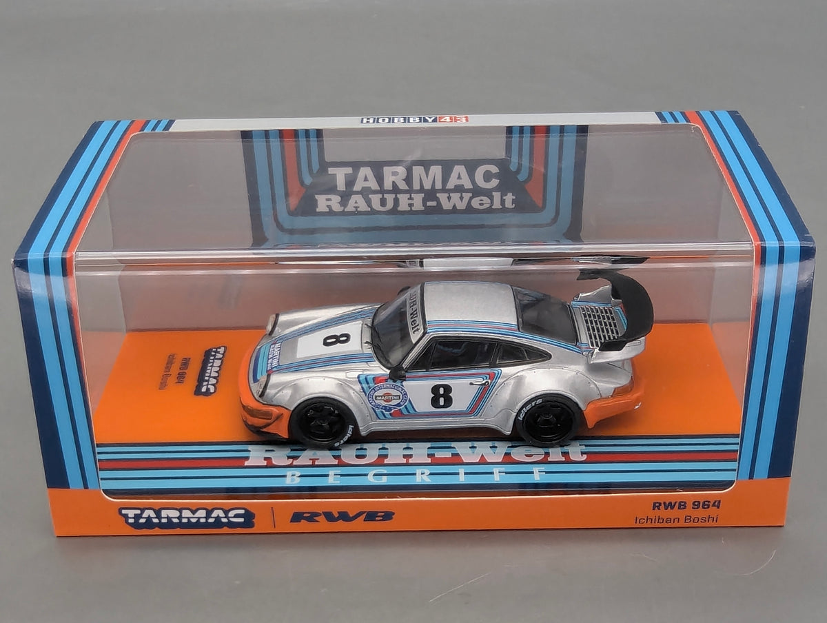 Modellautos 1:43 Tarmac Porsche 911 RWB 964 Ichiban Boshi #8 mit OVP
