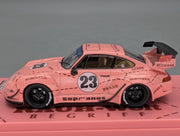 Modellautos 1:43 Tarmac Porsche 911 RWB 993 Sopranos Pink Pig #23 mit OVP