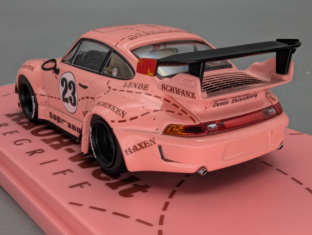 Modellautos 1:43 Tarmac Porsche 911 RWB 993 Sopranos Pink Pig #23 mit OVP