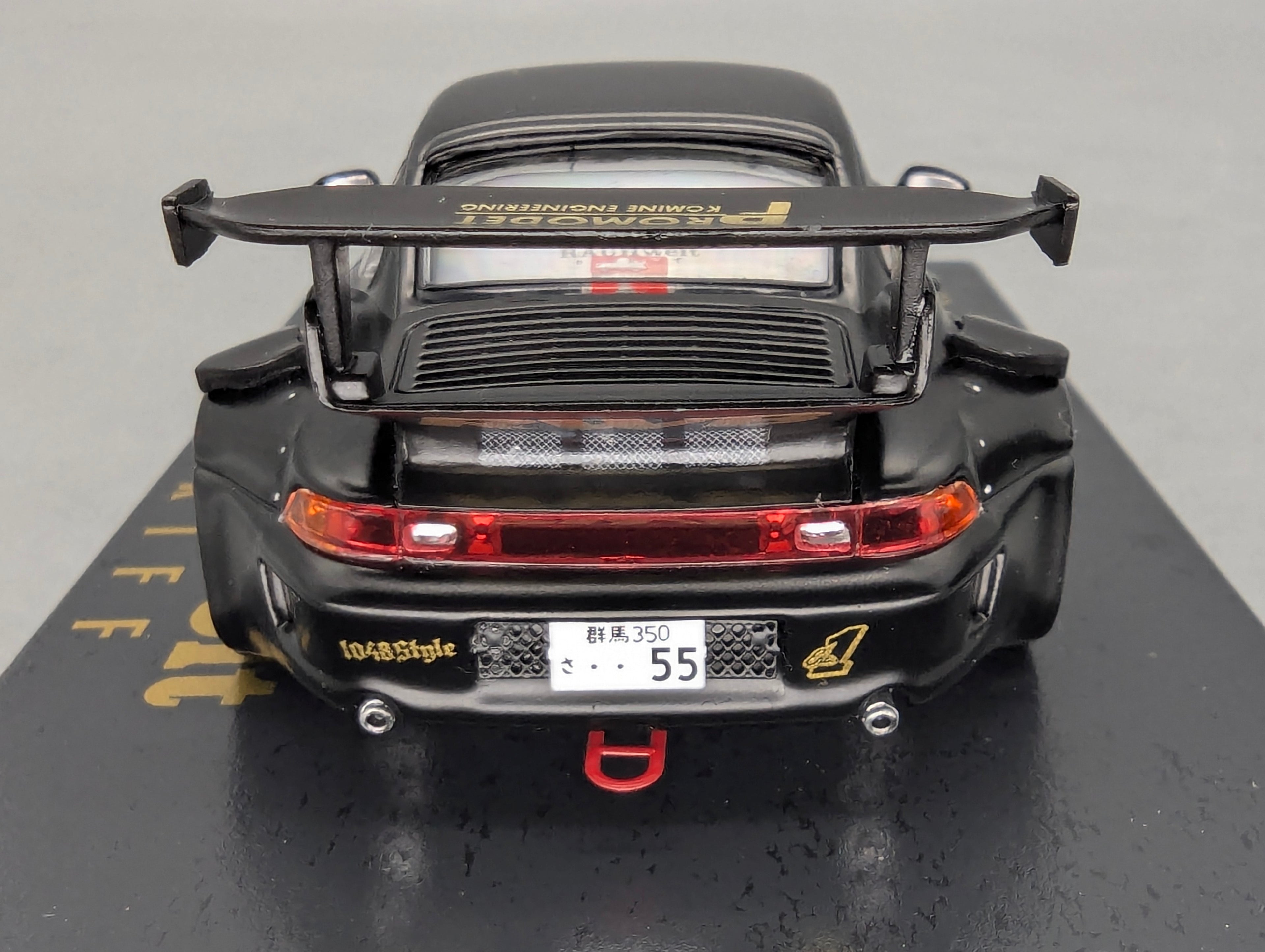 Modellautos 1:43 Tarmac Porsche 911 RWB 993 Oba Bone #77 mit OVP