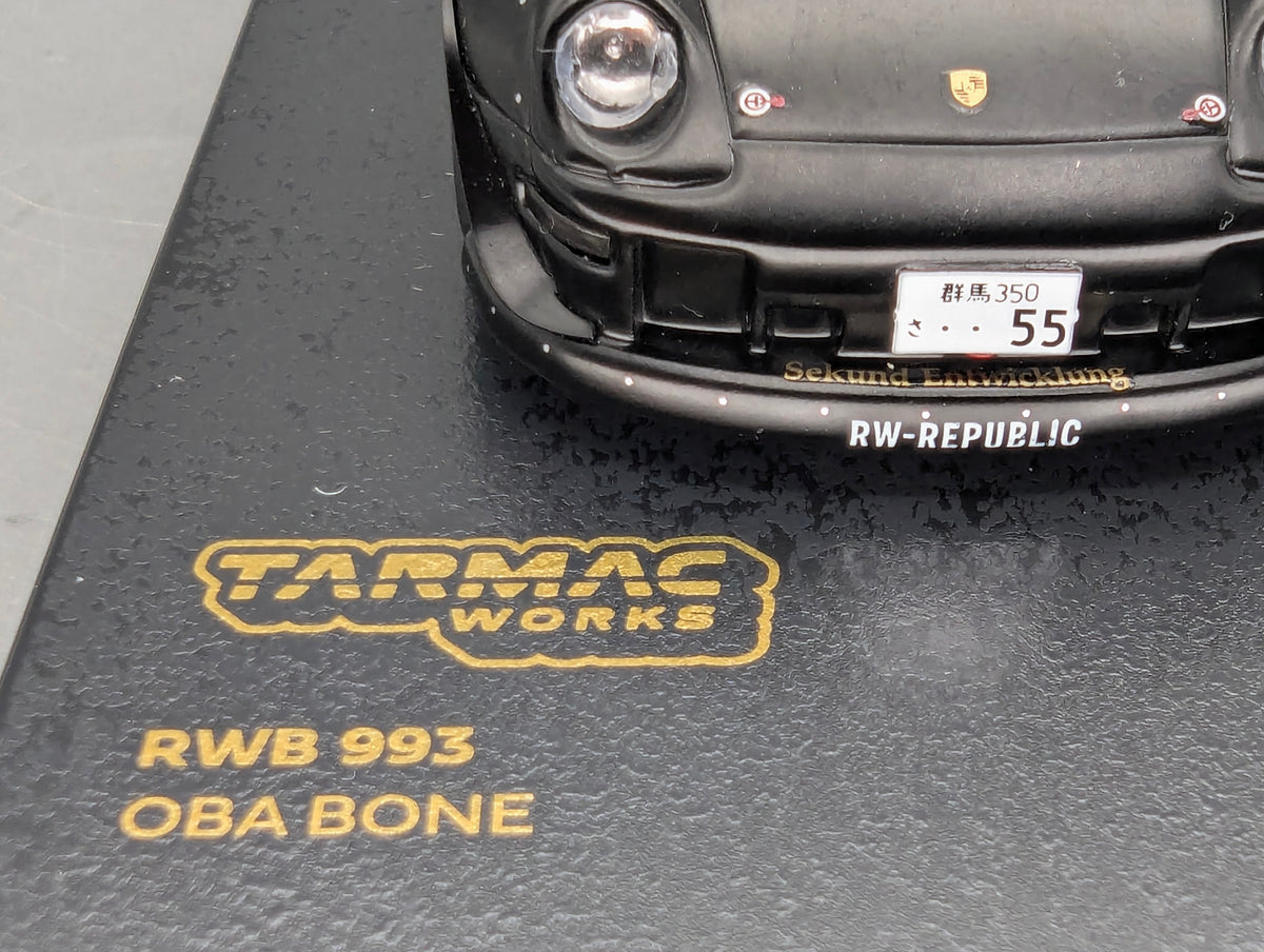 Modellautos 1:43 Tarmac Porsche 911 RWB 993 Oba Bone #77 mit OVP