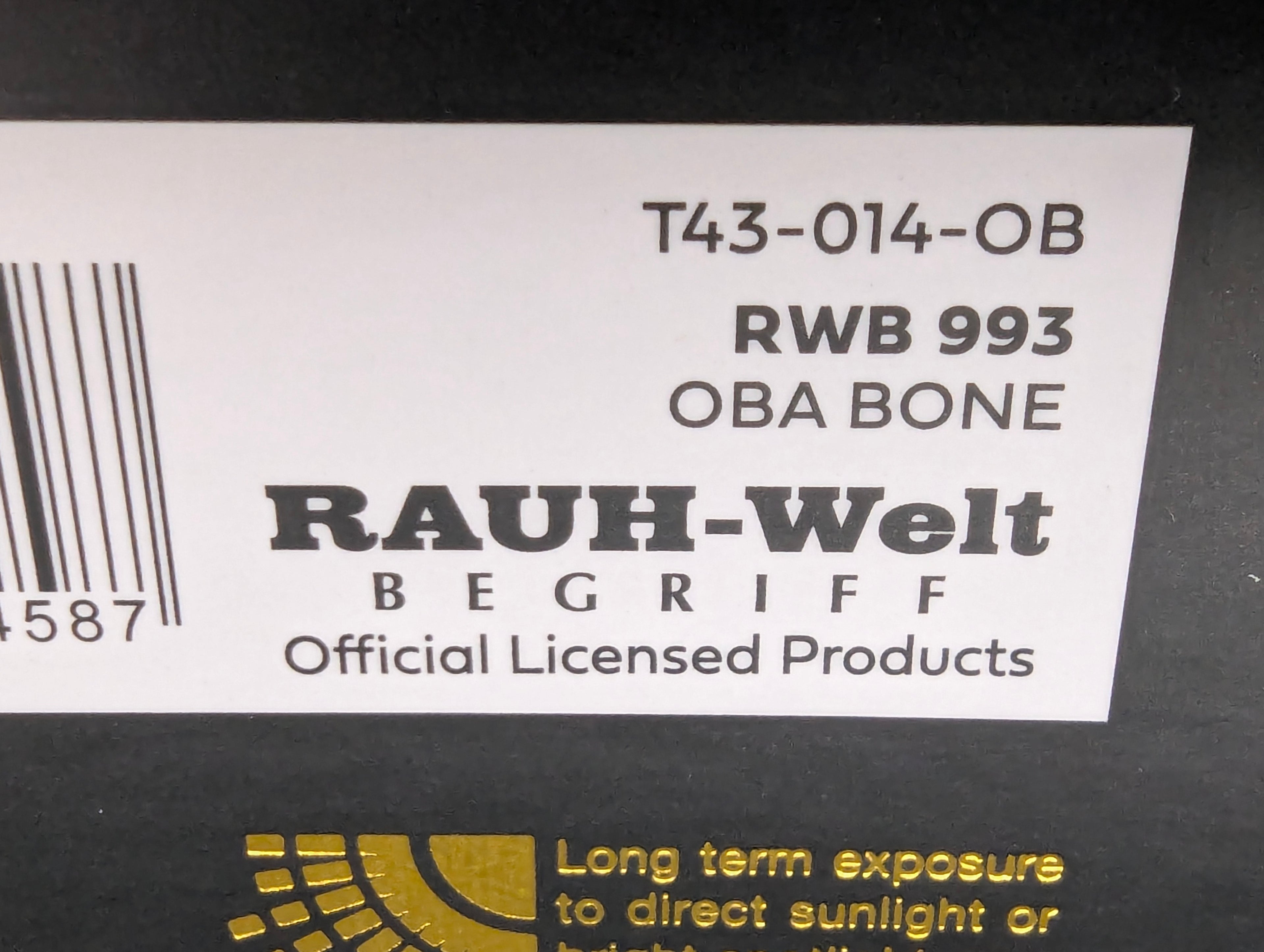 Modellautos 1:43 Tarmac Porsche 911 RWB 993 Oba Bone #77 mit OVP