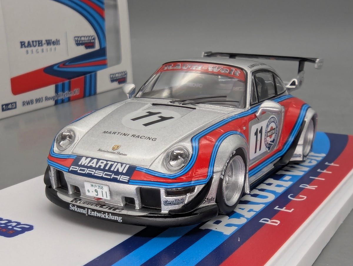 Modellautos 1:43 Tarmac Porsche 911 RWB 993 Rough Rhythm #11 mit OVP
