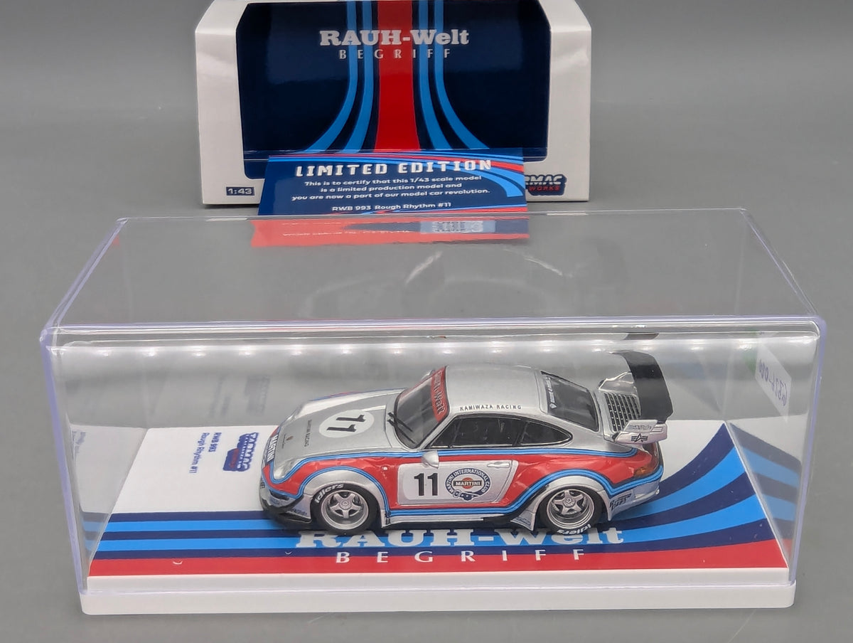 Modellautos 1:43 Tarmac Porsche 911 RWB 993 Rough Rhythm #11 mit OVP