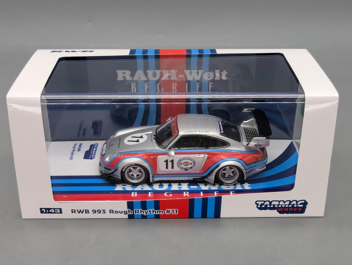 Modellautos 1:43 Tarmac Porsche 911 RWB 993 Rough Rhythm #11 mit OVP