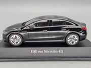 Modellautos 1:43 Herpa Mercedes Benz EQE Obsidianschwarz Schwarz Dealer OVP