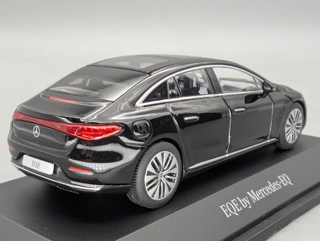 Modellautos 1:43 Herpa Mercedes Benz EQE Obsidianschwarz Schwarz Dealer OVP