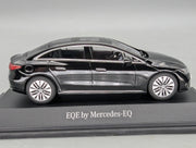 Modellautos 1:43 Herpa Mercedes Benz EQE Obsidianschwarz Schwarz Dealer OVP