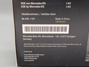 Modellautos 1:43 Herpa Mercedes Benz EQE Obsidianschwarz Schwarz Dealer OVP
